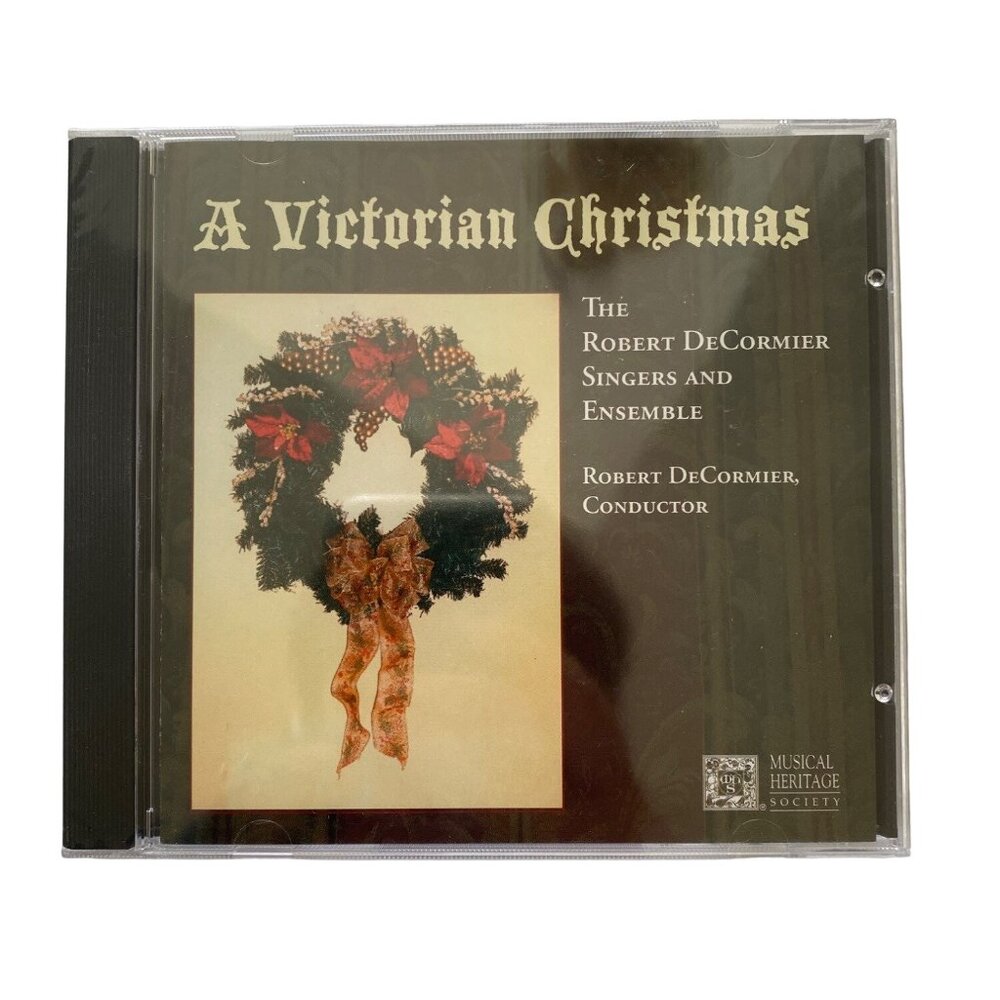 Vintage A Victorian Christmas Holiday Audio Music CD Robert DeCormier Singers u
